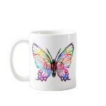 SEXY RAINBOW BUTTERFLY PATTERN mugs