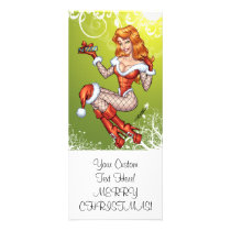 Sexy Red Head Ms Claus, Santa's wife by Al Rio