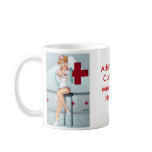 Sexy Red Head Nurse - Customisable Mug by Al Rio