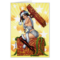 Sexy Santa's Christmas Present original by Al Rio
