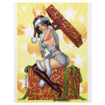 Sexy Santa's Christmas Present original by Al Rio flyers
