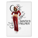 Sexy Santa's Helper cards