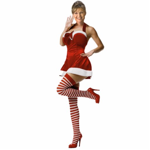 Sexy Sarah Palin Christmas xmas Ornament Acrylic Cut Outs