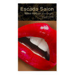 Sexy Sassy Luscious Lips Beauty Salon & Day Spa business cards