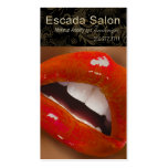 Sexy Sassy Luscious Lips Beauty Salon & Day Spa business cards