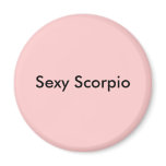 Sexy Scorpio magnets