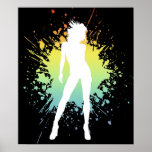 sexy silhouette : splat : v.1 : posters
