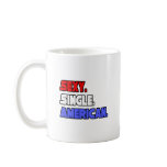 Sexy Single American mugs