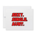 Sexy Single Aunt invitations