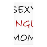 Sexy Single Mum rack cards