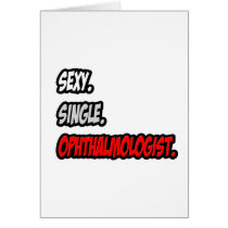 Sexy. Single. Ophthalmologist.