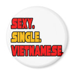 Sexy Single Vietnamese magnets