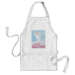 Sexy Snow Woman Christmas Design aprons