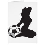 Sexy Soccer Lady cards