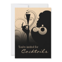 Sexy Sophisticated Swirl Cocktail Party