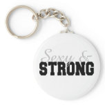 Sexy & Strong Female Bodybuilder keychains