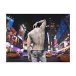 Sexy Times Square Man Post Card