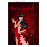 Sexy Valentine Invitation for Naughty Fun cards