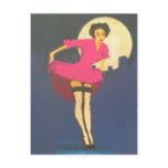 Sexy Vintage Lady postcards