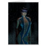 Sexy Water Scuba Girl Model Art Print WET SUIT!