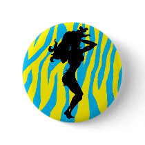 Sexy & Wild Silhouette Pin
