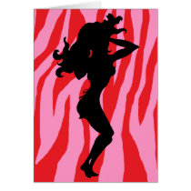 Sexy & Wild Silhouette Cards