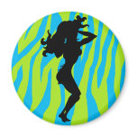 Sexy & Wild Silhouette magnets