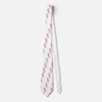 Sexy woman in bikini with cocktails illustration neck ties