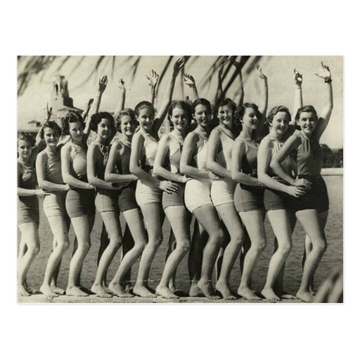Sexy Women in Bathing Suits (3) Post Cards