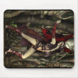 Sexy wood fairy mousemat, mousepad, fantasy
