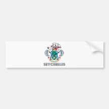 Seychelles Coat of Arms Bumper Sticker