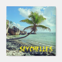Seychelles Refrigerator Magnet