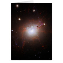 Seyfert Galaxy NGC 1275 Perseus A Caldwell 24 Greeting Card