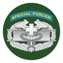 SF Q-tab and Combat Medic badge