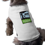 SF RPD Tee for Doggie in White pet clothing