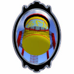 SfB Water-Tower Keychain photo sculptures