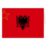 Sfr Yugoslav Albanian Minority, ethnic flag cards