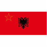 Sfr Yugoslav Albanian Minority, ethnic flag photo sculptures