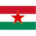 Sfr Yugoslav Hungarian Minority, ethnic flag photo sculptures