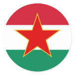 Sfr Yugoslav Hungarian Minority, ethnic flag stickers