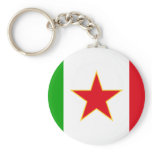 Sfr Yugoslav Italian Minority, ethnic flag keychains
