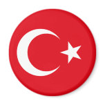 Sfr Yugoslav Turkish Minority, ethnic flag magnets