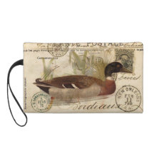 Shabby Chic Clutch Wristlet Purse