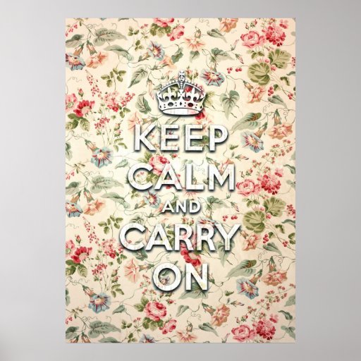 shabby chic keep calm and carry on poster zazzle shabby chic keep calm and carry on poster zazzle