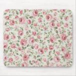SHABBY PETITE PINK ROSES mousepads