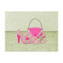 Shabby Pink Roses Purse and Shoe (2)