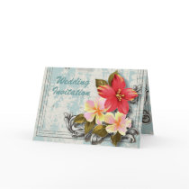 ShabbyChic Hawaii Floral Beach Wedding Favour