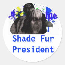 Shade For Pres. Stickers