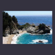 Shades of Blue - Coastal Landscape Photo posters