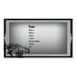 Shades of Grey gothic Business Card